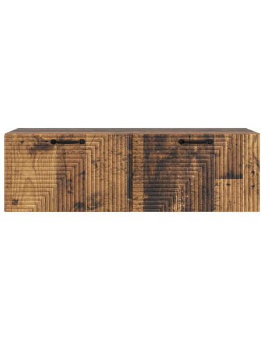 Mobile Porta TV da Muro Legno antico 98 x 31 x 30 cm
