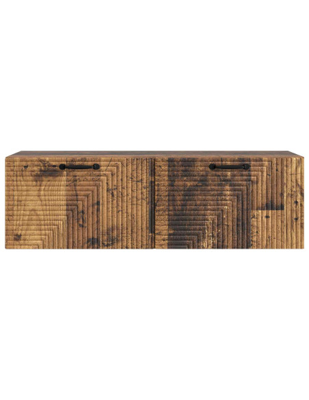 Mobile Porta TV da Muro Legno antico 98 x 31 x 30 cm