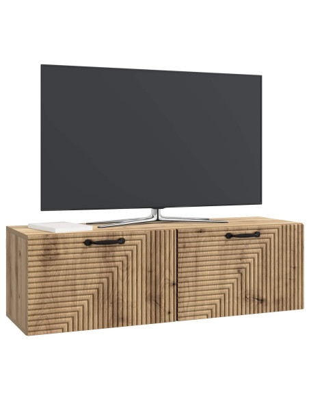 Mobile Porta TV da Muro Rovere Artigianale 98 x 31 x 30 cm