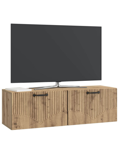 Mobile Porta TV da Muro Rovere Artigianale 98 x 31 x 30 cm