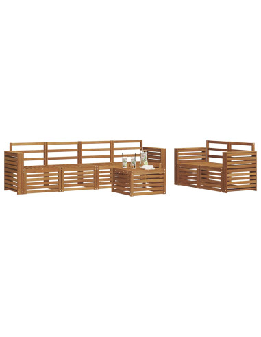 Set divani Legno di Acacia Massello