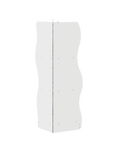 Mensola angolare con lo scaffale Grigio Sonoma 34 x 33 x 102 cm