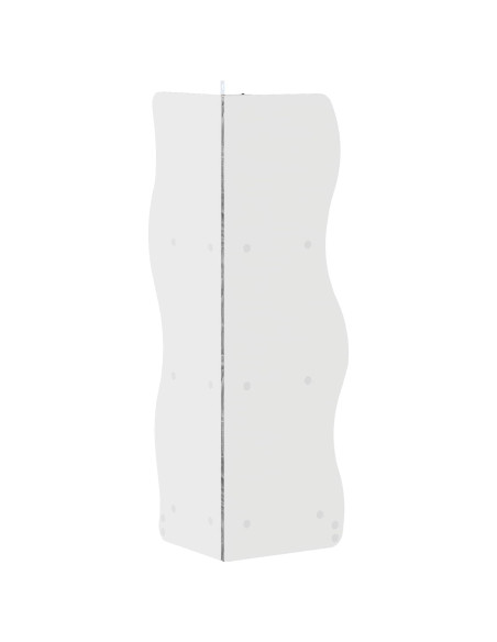 Mensola angolare con lo scaffale Grigio Sonoma 34 x 33 x 102 cm
