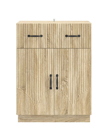 Credenza Rovere Sonoma 66 x 34,5 x 87 cm Legno ingegnerizzato