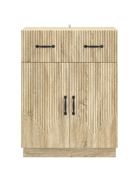 Credenza Rovere Sonoma 66 x 34,5 x 87 cm Legno ingegnerizzato