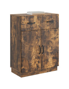 Credenza Rovere Fumo 66 x 34,5 x 87 cm Legno ingegnerizzato 2