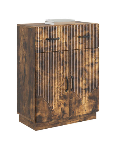 Credenza Rovere Fumo 66 x 34,5 x 87 cm Legno ingegnerizzato