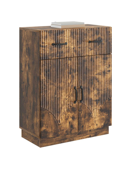 Credenza Rovere Fumo 66 x 34,5 x 87 cm Legno ingegnerizzato