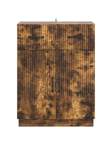 Credenza Rovere Fumo 66 x 34,5 x 87 cm Legno ingegnerizzato