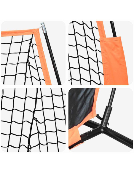 Aiuto per allenamento golf Nero 250 x 106,5 x 210 cm Poliestere