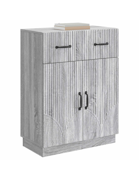 Credenza Grigio Sonoma 66 x 34,5 x 87 cm Legno ingegnerizzato