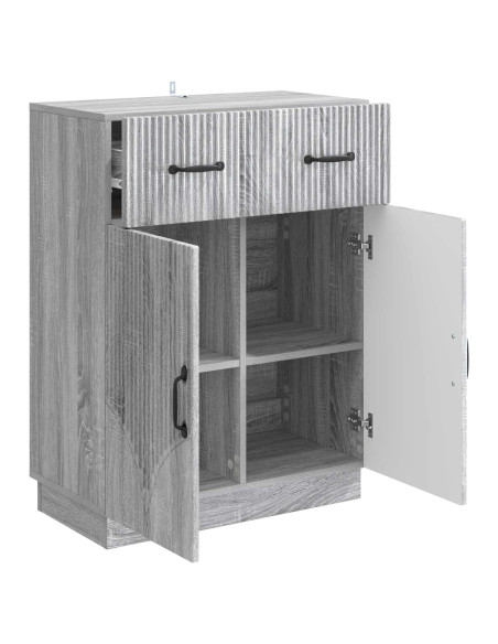 Credenza Grigio Sonoma 66 x 34,5 x 87 cm Legno ingegnerizzato
