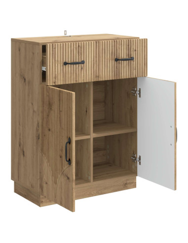 Credenza con cassetto Rovere Artigianale 66 x 34,5 x 87 cm