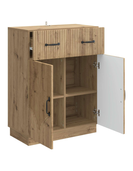 Credenza con cassetto Rovere Artigianale 66 x 34,5 x 87 cm