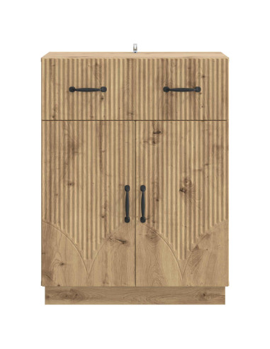 Credenza con cassetto Rovere Artigianale 66 x 34,5 x 87 cm