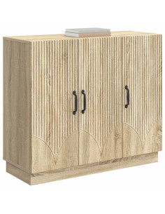 Credenza Rovere Sonoma 89 x 34,5 x 77 cm Legno ingegnerizzato 2