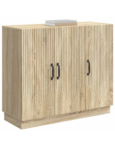Credenza Rovere Sonoma 89 x 34,5 x 77 cm Legno ingegnerizzato