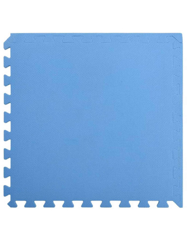 Tappetini per esercizi a puzzle 12 pcs Blu 4,32 ㎡ Schiuma EVA