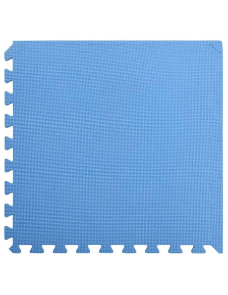 Tappetini per esercizi a puzzle 12 pcs Blu 4,32 ㎡ Schiuma EVA