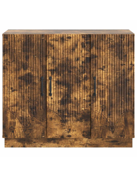 Credenza Rovere Fumo 89 x 34,5 x 77 cm Legno ingegnerizzato