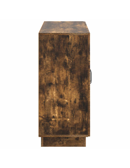 Credenza Rovere Fumo 89 x 34,5 x 77 cm Legno ingegnerizzato