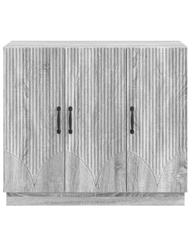 Credenza Grigio Sonoma 89 x 34,5 x 77 cm Legno ingegnerizzato