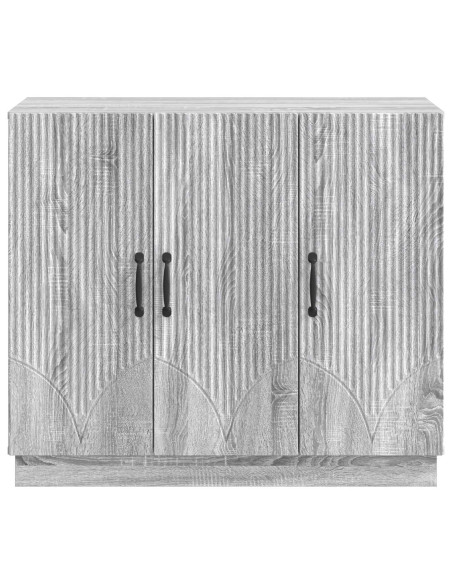 Credenza Grigio Sonoma 89 x 34,5 x 77 cm Legno ingegnerizzato