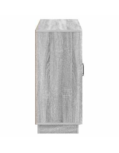 Credenza Grigio Sonoma 89 x 34,5 x 77 cm Legno ingegnerizzato