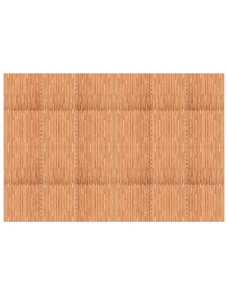 Tappetini per esercizi a puzzle 24 pcs Marrone 8,64 ㎡