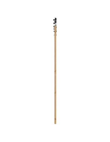 Porta scorrevole ORKDAL Naturale e Nero 93 x 211 cm