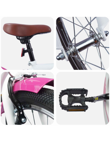 Bicicletta per Bambini 18 Pollici per bambini dai 5 ai 7 anni