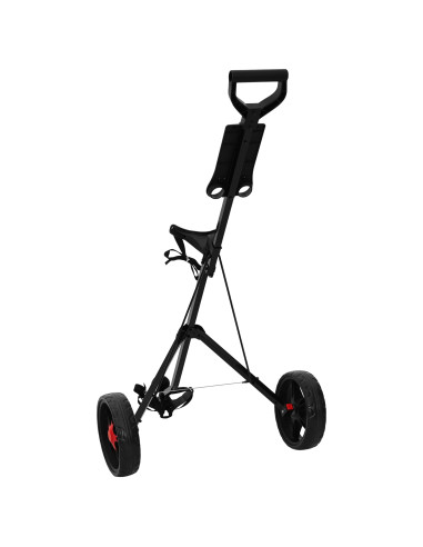 Carrello da golf Nero 66 x 65 x 112 cm Ferro