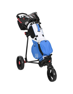 Carrello da golf Nero 110 x 60 x 132 cm Ferro 2