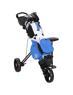 Carrello da golf con sedile Nero 95 x 69 x 114 cm Ferro 2