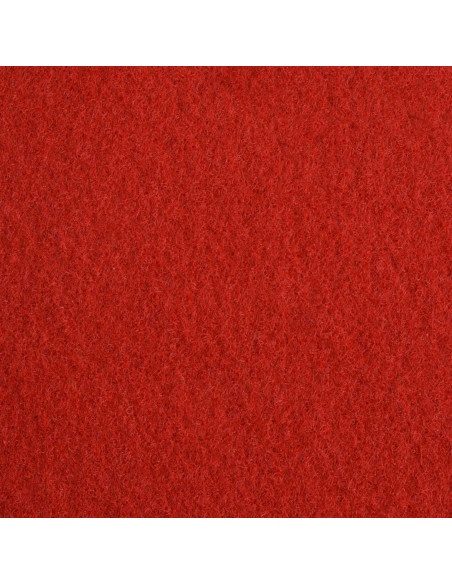 Tappeto Tinta unita Rosso 1 x 24 m Tessuto