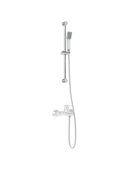 Set di Sistema Doccia Cromato 70 cm Acciaio Inox
