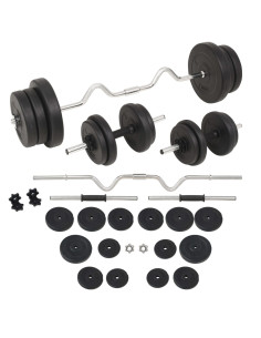 Set Bilanciere e Manubri da 60 kg 2
