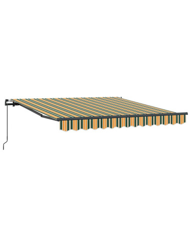 Tenda Retrattile Verde e giallo 300 x 250 cm