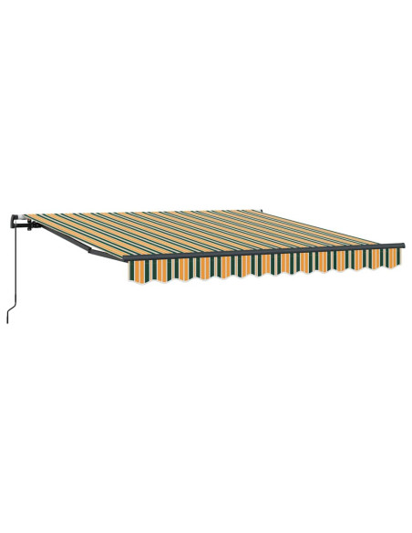 Tenda Retrattile Verde e giallo 300 x 250 cm