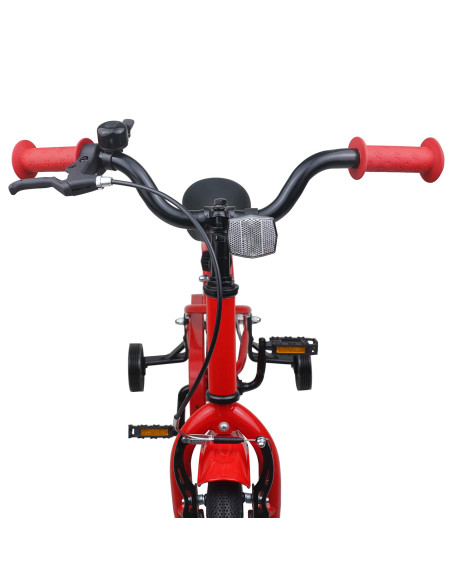 Bicicletta per Bambini 16 Pollici per bambini di 4-6 anni Rosso