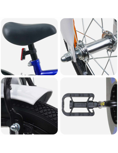Bicicletta per Bambini 12 Pollici per bambini di 2-4 anni
