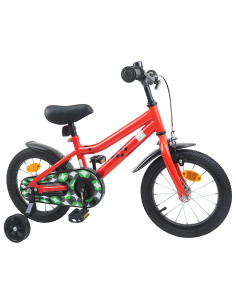 Bicicletta per Bambini 12 Pollici per bambini di 2-4 anni Rosso 2