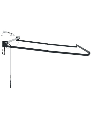 Struttura della tenda elettrica retrattile Antracite 3,5 x 2 m
