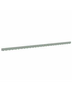 Tenda a Braccio Verde e Bianco 580 x 20 cm Tela 2