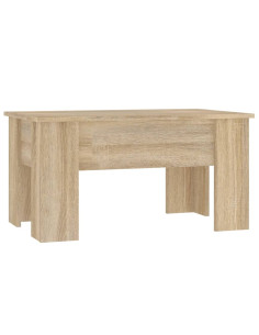 Tavolino da Salotto Rovere Sonoma 79x49x41 cm Legno Multistrato 2
