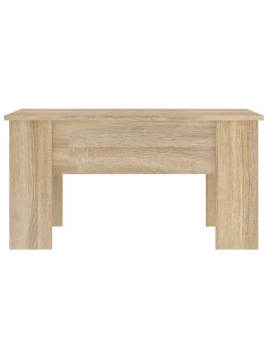 Tavolino da Salotto Rovere Sonoma 79x49x41 cm Legno Multistrato