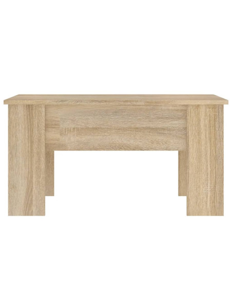 Tavolino da Salotto Rovere Sonoma 79x49x41 cm Legno Multistrato