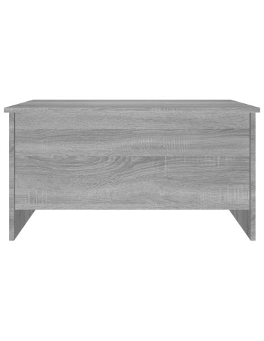Tavolino Salotto Grigio Sonoma 80x55,5x41,5cm Legno Multistrato