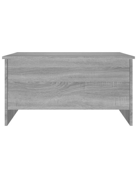 Tavolino Salotto Grigio Sonoma 80x55,5x41,5cm Legno Multistrato