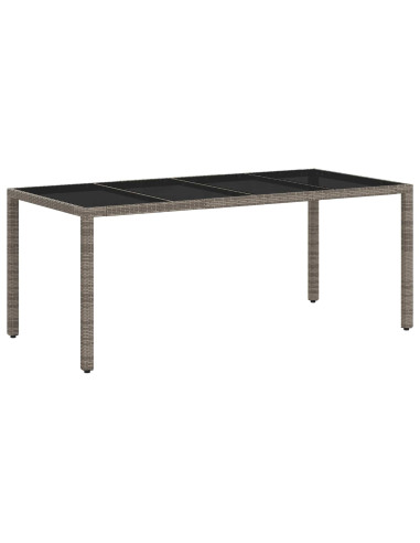 Set da pranzo per esterni con cuscino 7 pcs